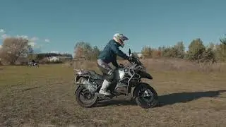 Short test ride on a BMW R1200GS Adventure
