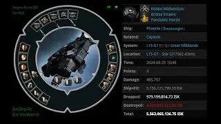 [EVE ONLINE / AMC] 25 AUG 2024 Killed Phoenix in Great Wildlands