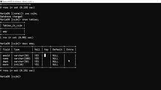Desc Table in Mysql In Database|| How to Desc Command is use in mysql Database || 