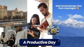 Kanchenjunga View was a really unexpected highlight of the day, the sunset was amazing | #dailyvlog 