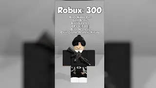 Dark Roblox Outfits For 300 Robux