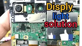 Mi redmi 6A lcd light solution ||disply light not working  