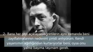 Albert Camus'dan 10 Özlü Söz
