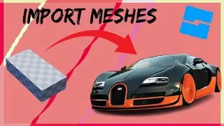 How to import a mesh into Roblox Studio [2022]