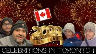 Happy New Year 2023 Toronto Canada
