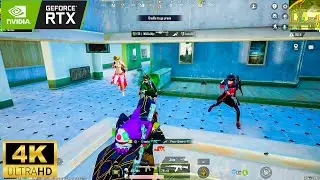 PUBG MOBILE emulator intense gameplay +rtx 3060+hdr90fps/GAMELOOP4K