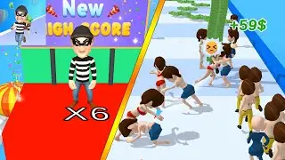 Thief and Run 3D (IOS, Android) NEW UPDATE Gameplay