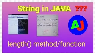 length () method of string class in java | string length() method