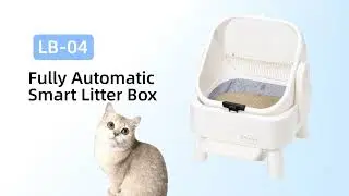 🐾 Meet the future of pet care: the LB-04 Smart Pet Litter Box!