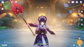 Yunjin elemental and burst beautifully close up【Genshin Impact】