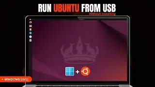Run Ubuntu on Windows without Installing | How to Run Ubuntu From Live USB Pen Drive