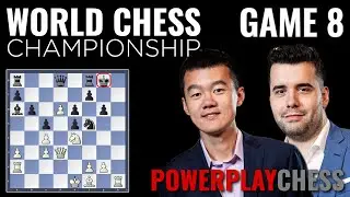 World Chess Championship 2023 | Ding Liren vs Ian Nepomniachtchi | Game 8