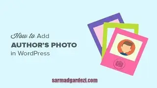 How to Add an Author's Avatar Photo in WordPress