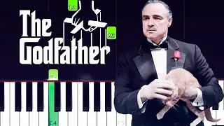The Godfather - Nino Rota [Piano Tutorial] | SHEET MUSIC + MIDI 🔥