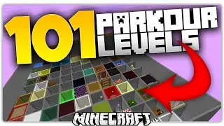 101 Minecraft Parkour Levels