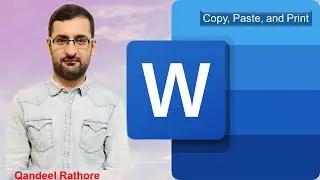 How to Create a New Document, Open, Save, Print in MS Word | Qandeel Rathore