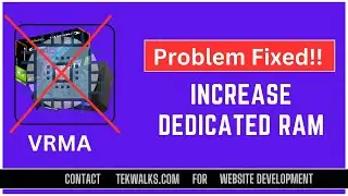 How to increase dedicated memory (VRAM)  in your comnputer for graphics and gaming