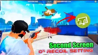 Second screen tutorial free fire | Enable this settings for more headshot ☠️