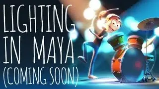 How to Light and Render in Maya Teaser / Cómo Iluminar y Renderizar en Maya Teaser