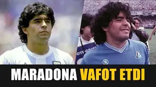 Afsonaviy futbolchi Diyego Maradona vafot etdi uztv uz tv