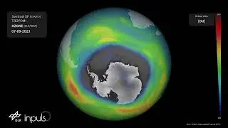Ozone hole over Antartica is one of biggest ever in 2023 - See animations of it!