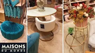 MAISONS DU MONDE NOUVEAUTÉS 27/09⭐DÉCORATION D'INTÉRIEUR ⭐ (lustre, bout de canapé)