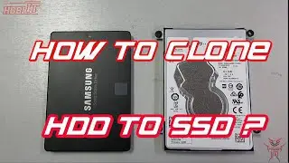 How to Upgrade RAM and CLONE HARD DRIVE TO SSD without Reinstalling Windows