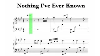 Spirit - Nothing I've Ever Known Sheet Music