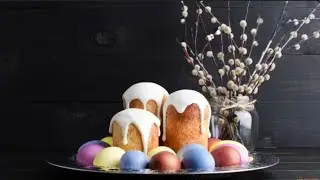 КУЛИЧ. ПАСХА. ЯЙЦА. ИНГА ХОСРОЕВА. ВЕДЬМИНА ИЗБА.