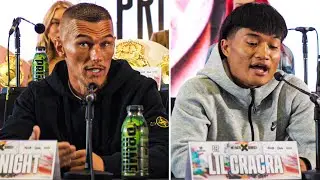 “YOU ARE GETTING KO’D” JOEY KNIGHT & LIL CRACRA ARGUE AT PRESS CONFERENCE…