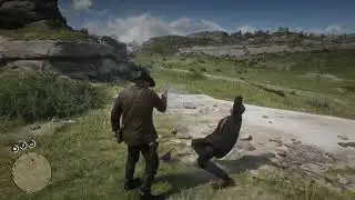 Hidden Dialogue if Arthur is too BROKE to pay the Mexican Gunslinger