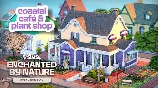 Café, Plant Shop & Apartment 🪴☕️ | The Sims 4: Enchanted by Nature Speed Build