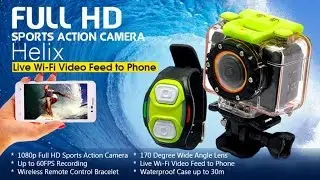 Распоковка посылки с Helix HD Action Camera + Тест Камеры, Time Lapse