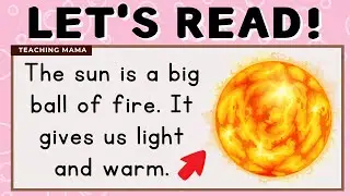 LET'S READ | PRACTICE READING ENGLISH | SIMPLE AND EASY READING | TEACHING MAMA