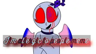 I'm allergic to people meme (ft:oc) (backstory?..)