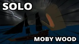 Defeating Moby Wood ALONE!  [Fishing Simulator - Roblox]