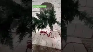 Собираю украшение на камин