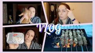 VLOG💥Тейпирование лица✔️ Шашлычок 🥩🍷 обзор покупок✔️ 