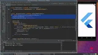 Beginning Flutter:  36 Animations - Growing