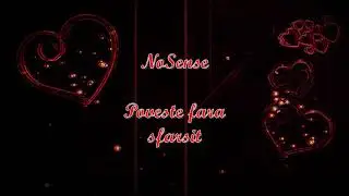 NoSense - Poveste Fara Sfarsit (Official audio 2021)