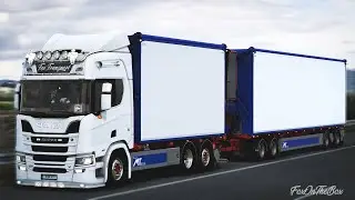 ETS2 1.41 MT Eksjö Flis Trailers By Kast | Euro Truck Simulator 2 Mod