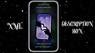 Kabhi Socha Na Tha Yeh Milo Door Hoga Saya 💔 New Sad Xml || Xml File Alightmotion ⬇️@nuruleditz6t9