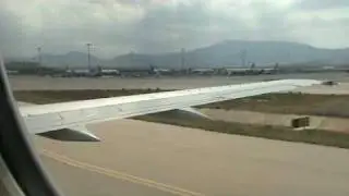 Czech Airlines B737-400 landing