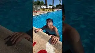 Cuando estás MUCHO TIEMPO EN LA PISCINA😳💦
