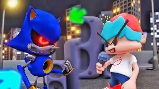 VS. Metal Sonic 3D | FNF Mod | Animation