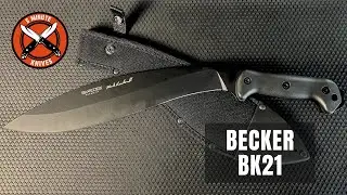 Becker BK21 Kukri - A Zombie Processor 🧟‍♂️