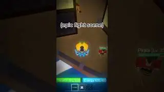 Fighting 1 pirate in Blox Fruits for no reason (Roblox)