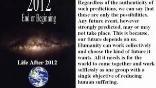 2012 - End or Beginning (Part-13) -Life after 2012