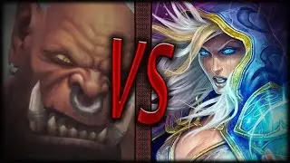 Garrosh versus Jaina: Hearthstone
