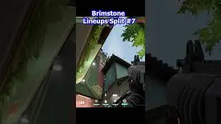 Brimstone lineups Split #7 #brimstone #brimstonelineupssplit #split #valorant